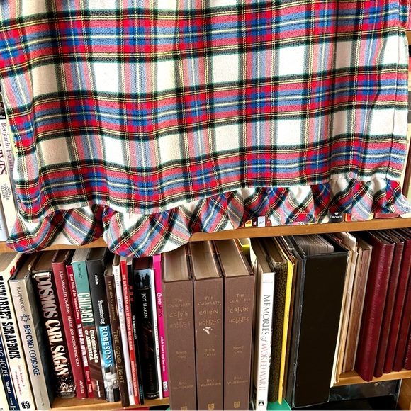 Lands' End Girls Blue Red Yellow Black Tartan Plaid Nightgown, size 14 - Picture 4 of 8